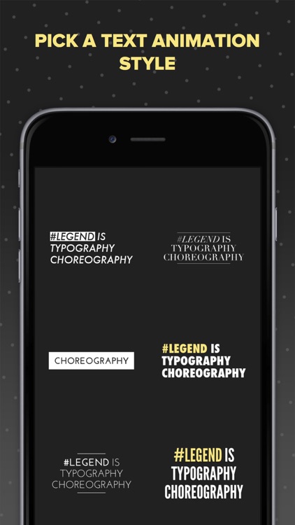Legend - Animate Text in Video & GIF