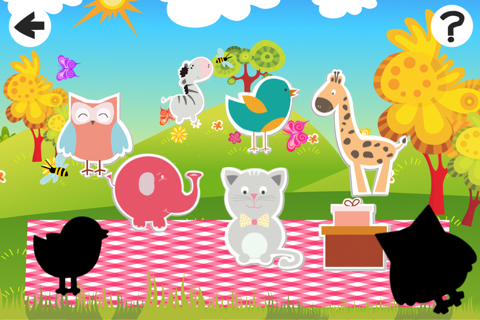 Awesome Babies Animals: Shadow Game to Play and Learn for Children screenshot 4