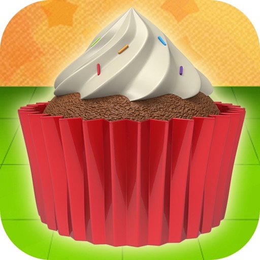 Frozen Frosty Cupcake Maker cooking game for teens Icon