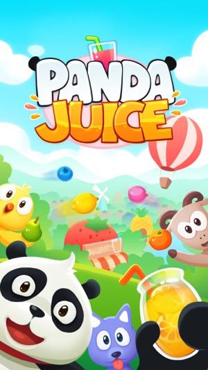 Panda Juice - matching 3 fruit land puzzle adventure(圖5)-速報App