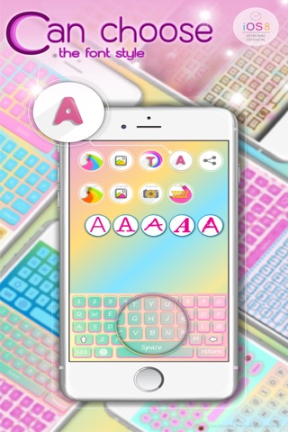 PrettyKeyboard ThemesExclusive Portuguese language screenshot 4