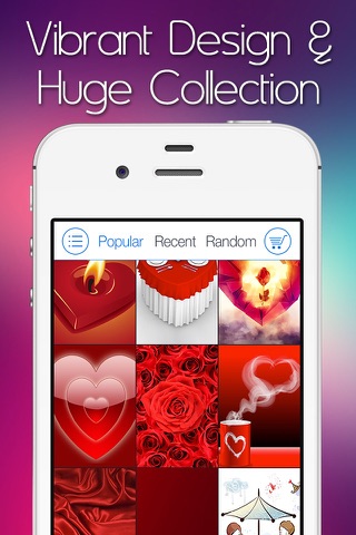 Romantic Valentines Wallpapers & Backgrounds HD, Love Ringtones & Musics for Home & Lock Screen screenshot 3