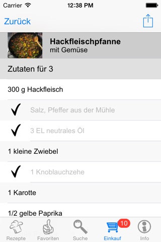 500 Rezepte aus aller Welt screenshot 4