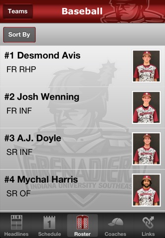 IU Southeast Athletics screenshot 3