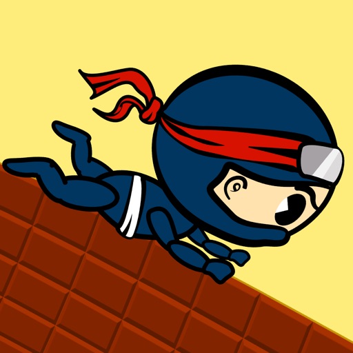 Super Ninja Slope Racer - crazy downhill speed racing iOS App