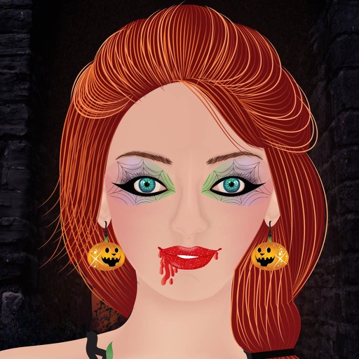 Halloween Girl Dress Up Game Icon