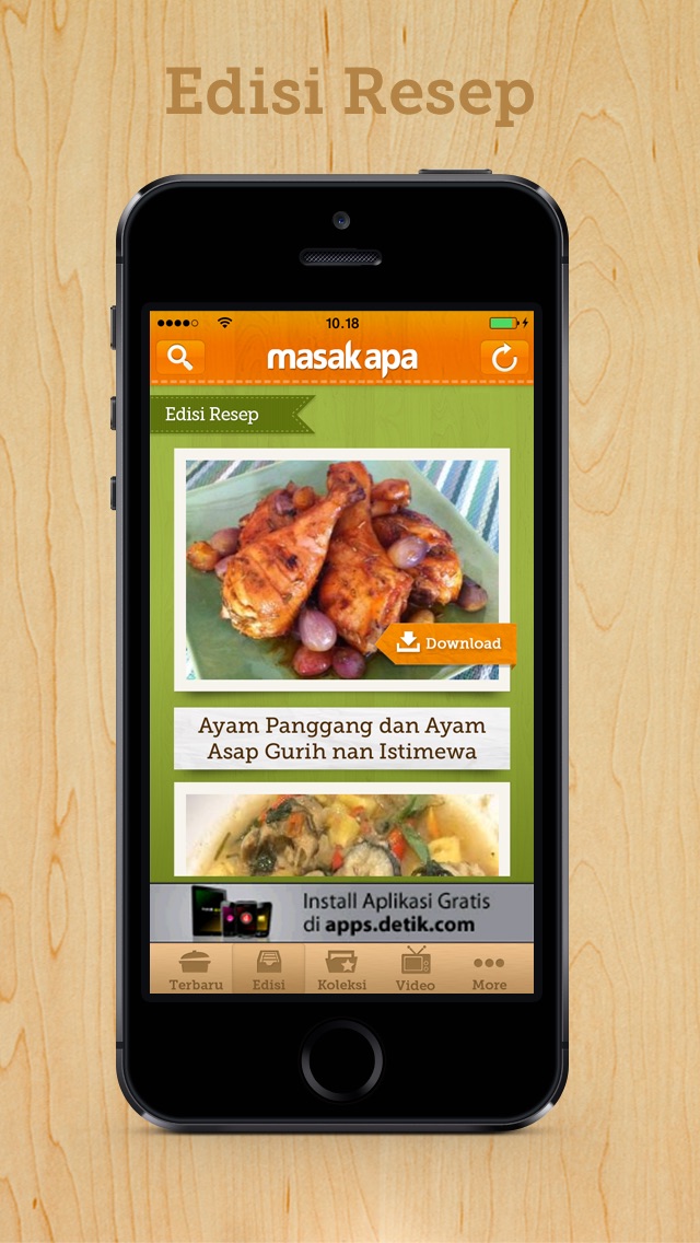 Masak Apa iPhone Masak Apa iPhone