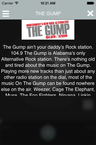 104.9 The Gump screenshot 3