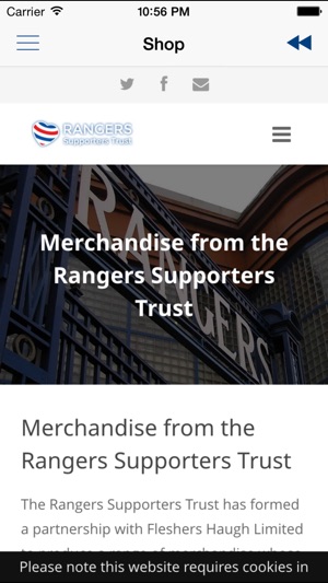 RST - The Rangers Supporters Trust(圖3)-速報App