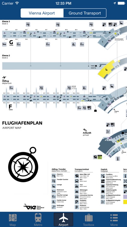 Vienna Offline Map - City Metro Airport
