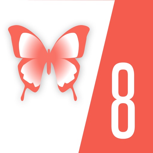 Butterflies vs Numbers iOS App