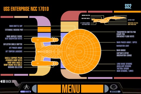 Star Trek™ PADD for iPhone screenshot 2