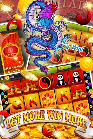 Shanghai Madness Slots-An Adventurous 'N' Magical Casino Slots Game Reels for fun loving people screenshot 3