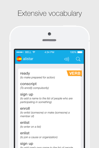 Spanish — English Dictionary screenshot 2