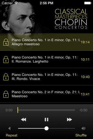 Chopin: Concertos screenshot 2