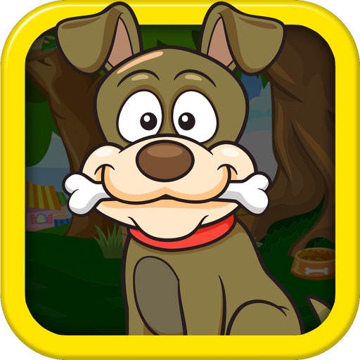 A Flash Dog in the Park Tasting Bones Around A Fury Lions Free iOS App