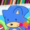 Paint Coloring Game Sonic Boom Version