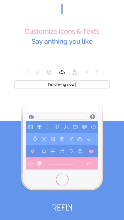 Refly Keyboard - Quick Text Message