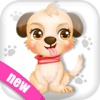 Cute Kids Puppy Care