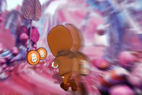 Amazing Chocolate Cookie Man Run 3D - Dash in Candy Sweet land screenshot 2