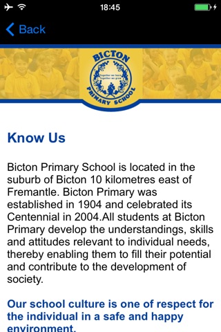 Bicton Primary School screenshot 2