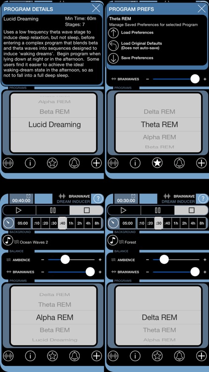 Brain Wave Dream Inducer ™ - 5 Dream Inducing Binaural Brainwave Entrainment Programs with Ambient Nature Sounds and iTunes Music
