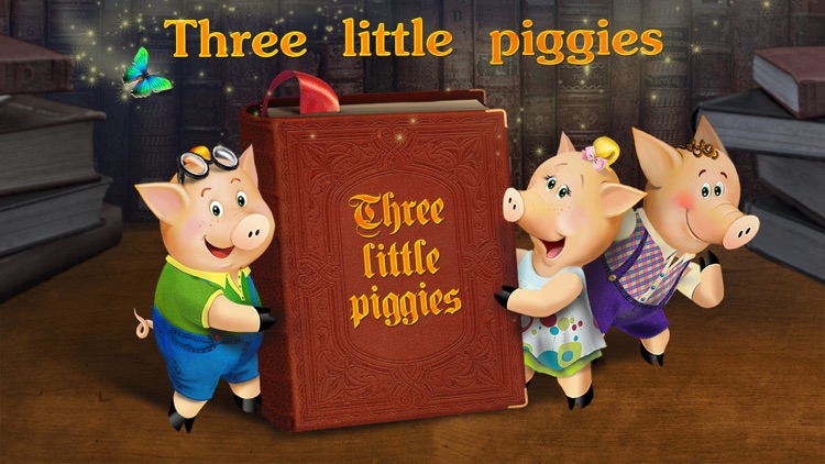 The three little pigs - preschool & kindergarten fairy tales book free for kids