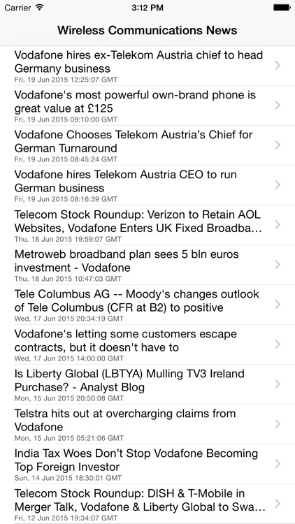 Wireless Communications Industry News