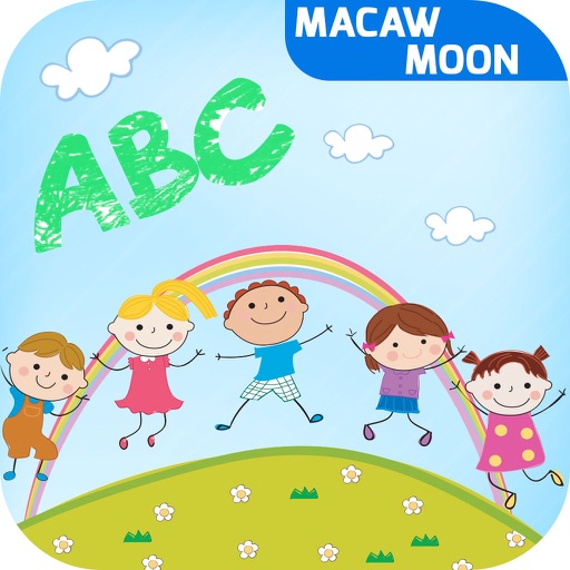 My First words abc: balloons letter Alphabet phonics - Macaw Moon iOS App