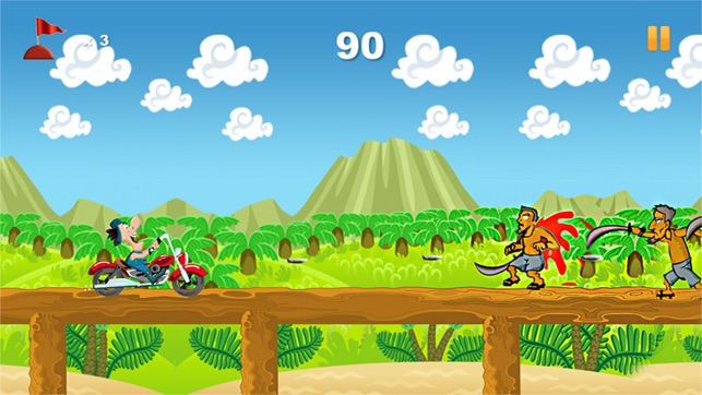 Arnie Time Travel-ing Bike-r Guy: Ancient Times(圖2)-速報App