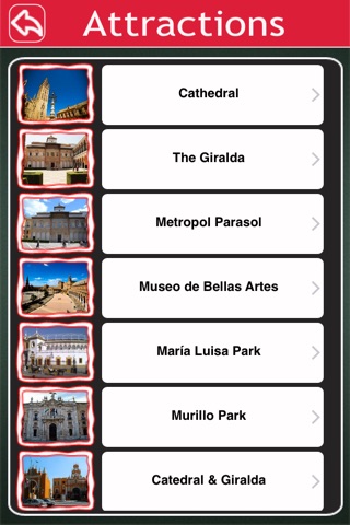 Seville Offline Map Tourism Guide screenshot 3