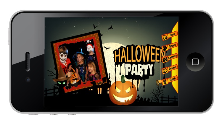 Halloween Party Photo Frame