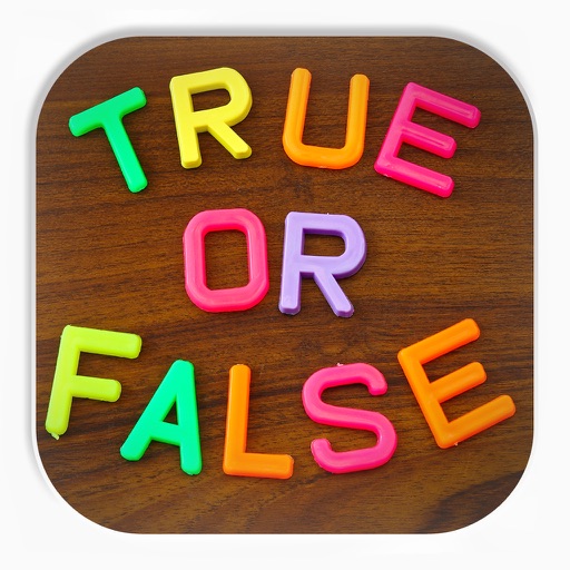 True OR False Maths Edition – Test Your Maths Skills in this Free Fun Trivia Game icon