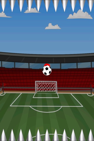 Spiked Soccer Ball - Flick Dodging Dash screenshot 3