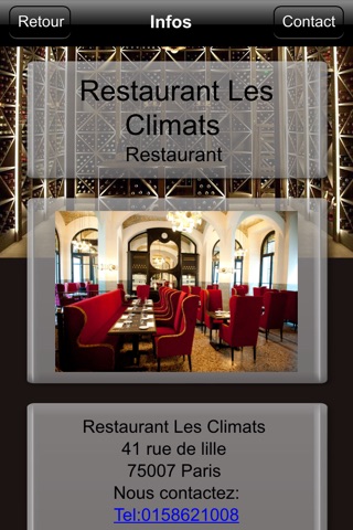 Restaurant Les Climats screenshot 4