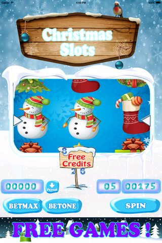Super Santa Slots - Casino Riches Slot Machine and Blackjack FREE screenshot 3