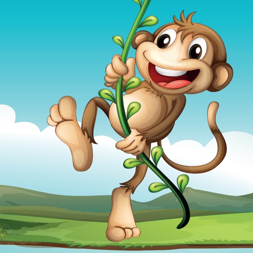 A Prehistoric Cave Monkey Swinging Escape FREE - Stone Age Jungle Swing Game icon