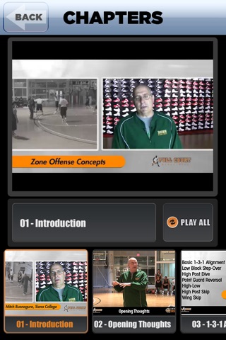 Scoring Against Zones - With Coach Mitch Buonaguro - Full Court Basketball Training Instruction screenshot 2
