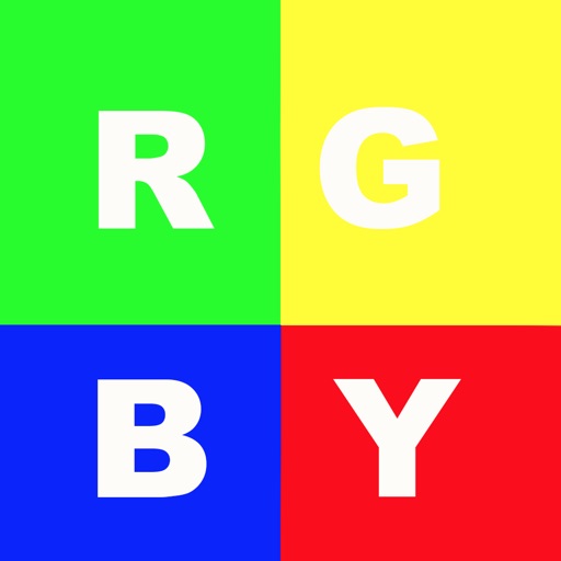 RGBY Color Tiles - New Puzzle Game For Kids Icon