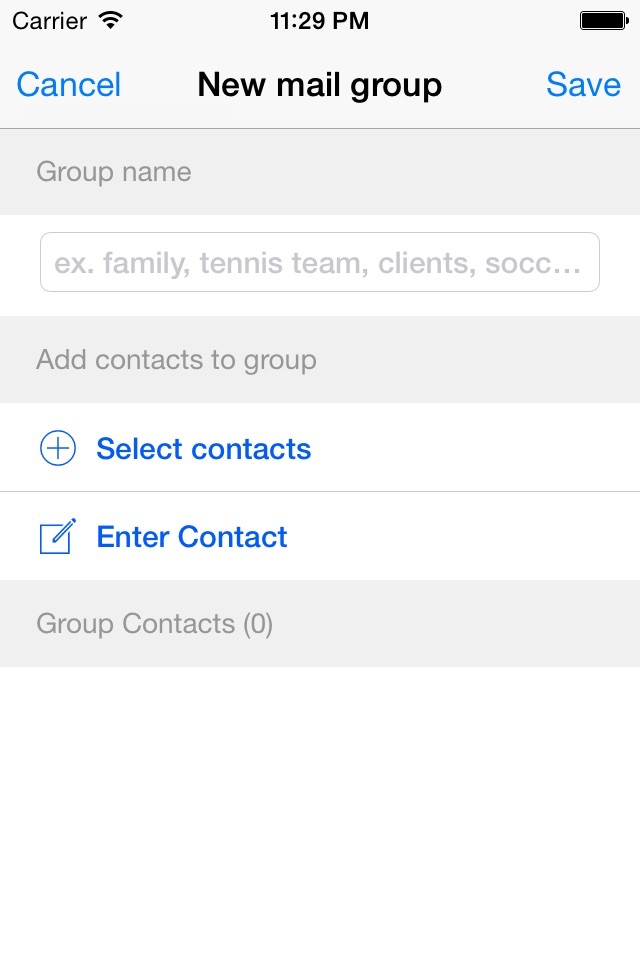 GroupSend - Group email made simple screenshot 2