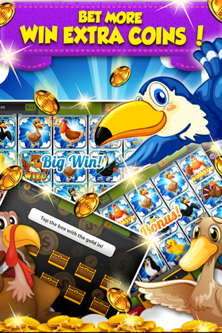 Yo Yo Honey Birds Slots - 777 Las Vegas Style Slot Machine screenshot 4