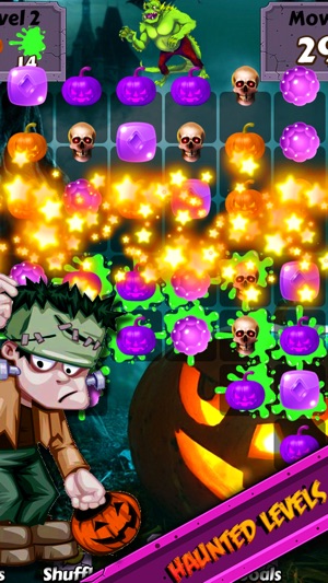 Halloween Candy World Adventure - Pop the gummy drop & match(圖3)-速報App