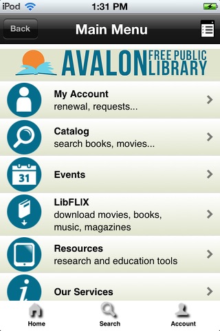 Avalon Free Public Library NJ screenshot 2