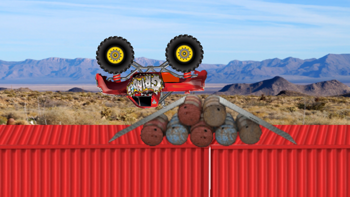 怪物卡车 特技 车手 赛 越野