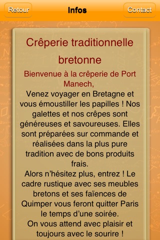 Crêperie Port Manech screenshot 4