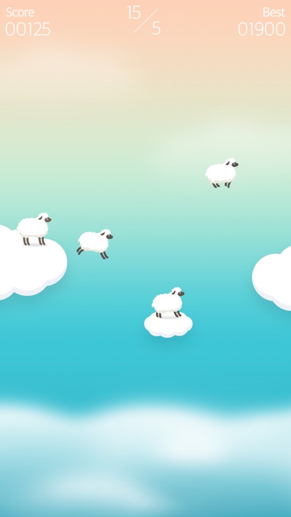 Over the Clouds : Sheep Free ( Sleepy & Healing game ) screenshot-3