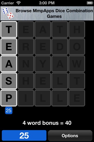 Word Cache - Word Square with Cache Spots screenshot 4