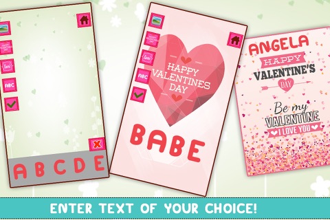 Happy Valentine's Day - Card Maker - Free screenshot 3