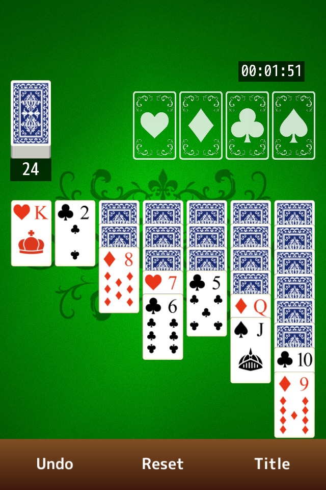 Solitaire (Klondike) - Simple Card Game Series screenshot 2