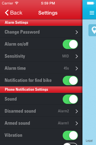 Lock&Alarm screenshot 2